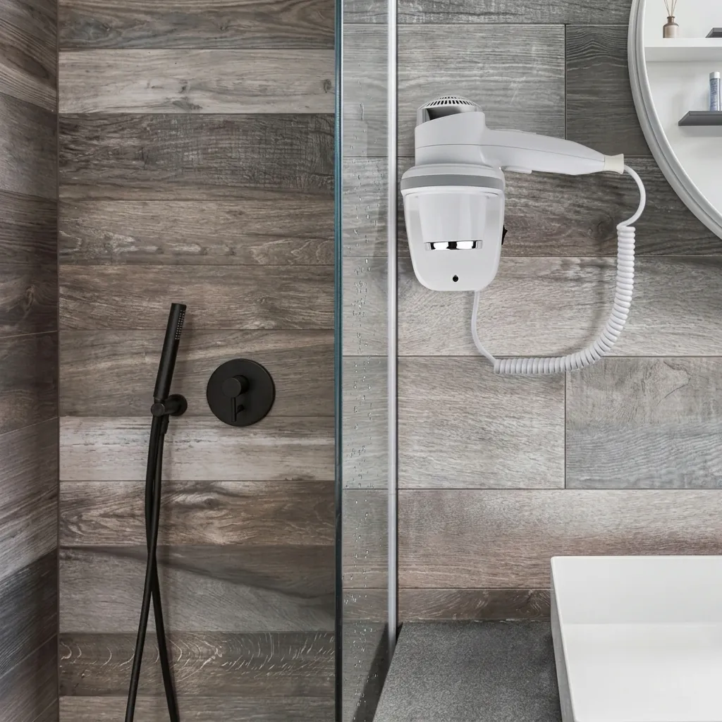 Wall Mounted Hair Dryer 1800W [1047] — HDR-1047 (image 8)