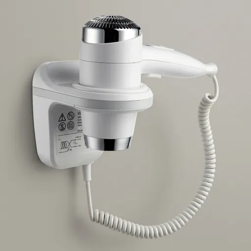 Wall Mounted Hair Dryer 1800W [1047] — HDR-1047