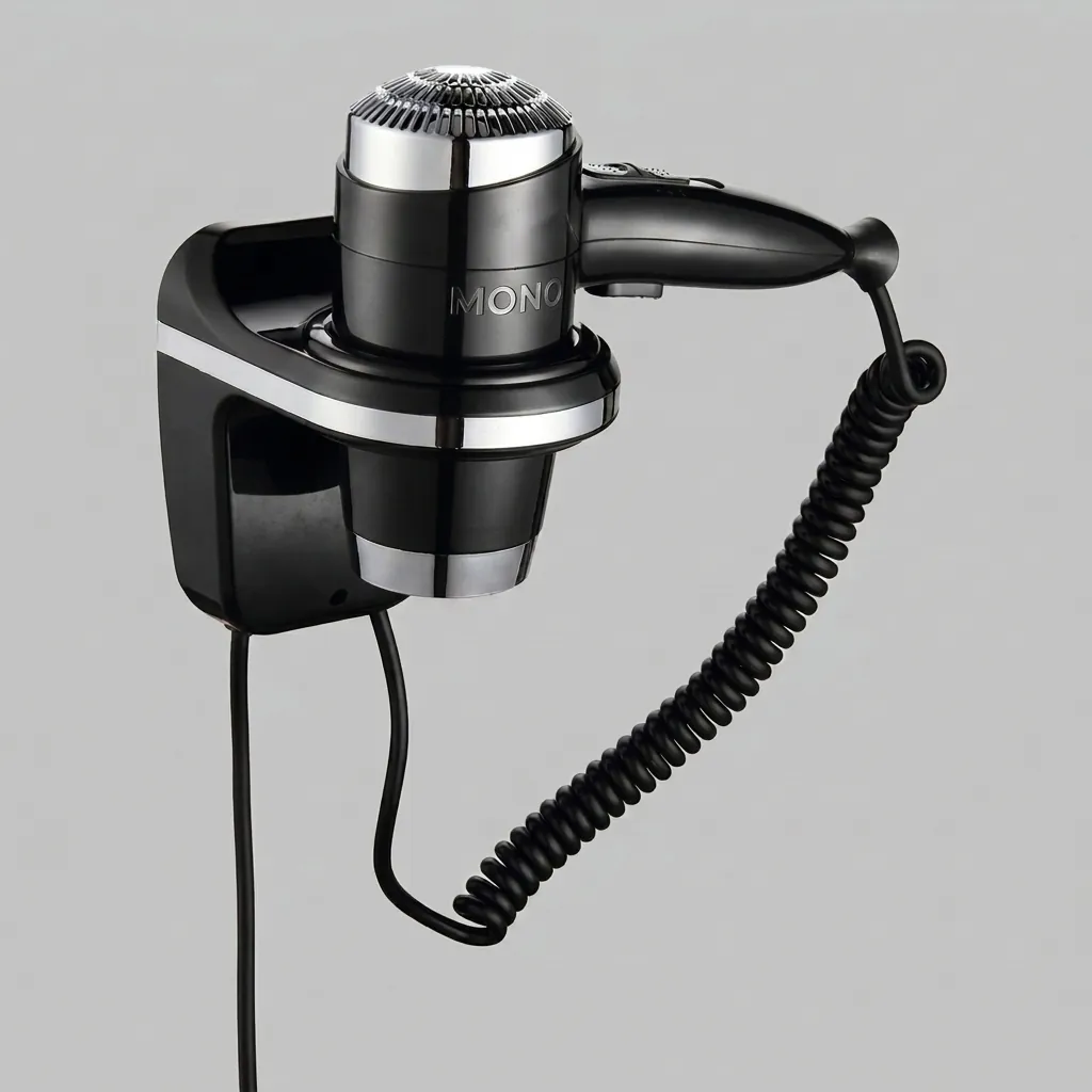 Wall Mounted Hair Dryer 1800W [1048] — HDR-1048 (image 1)
