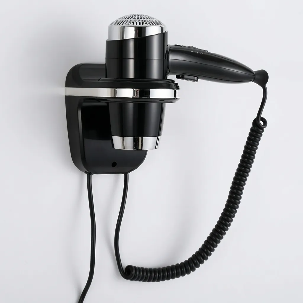 Wall Mounted Hair Dryer 1800W [1048] — HDR-1048 (image 5)