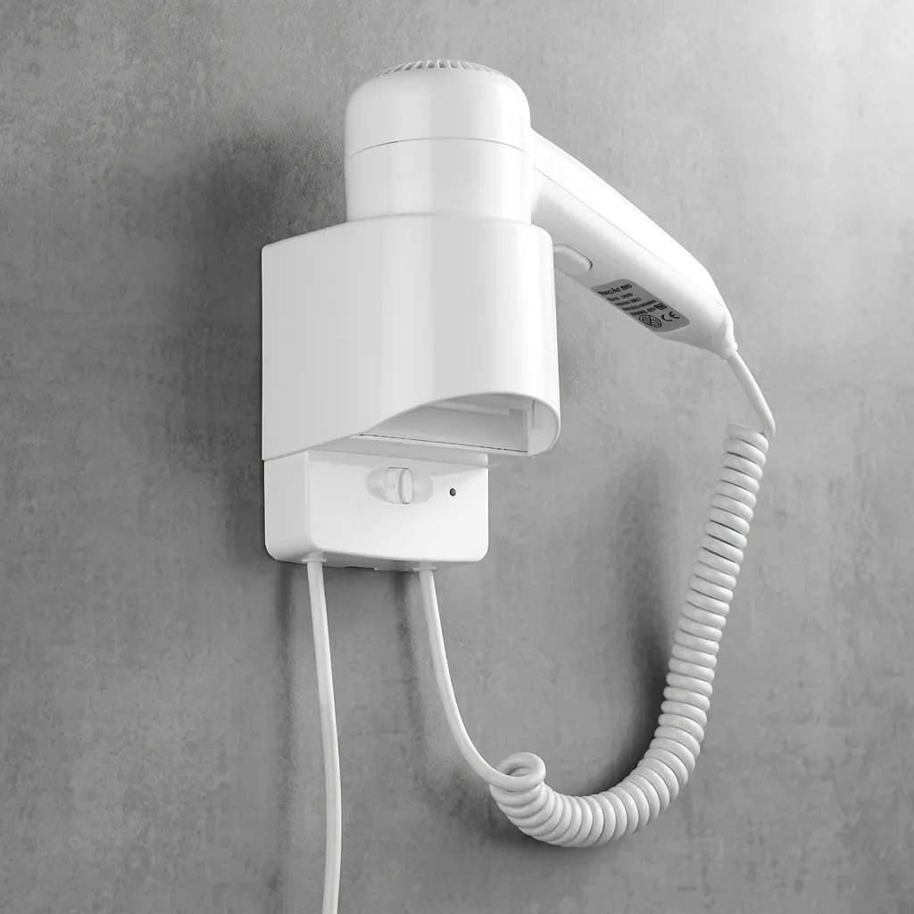 Wall-Mounted Hair Dryer with Overheat Protection [1049] — HDR-1049 (image 4)