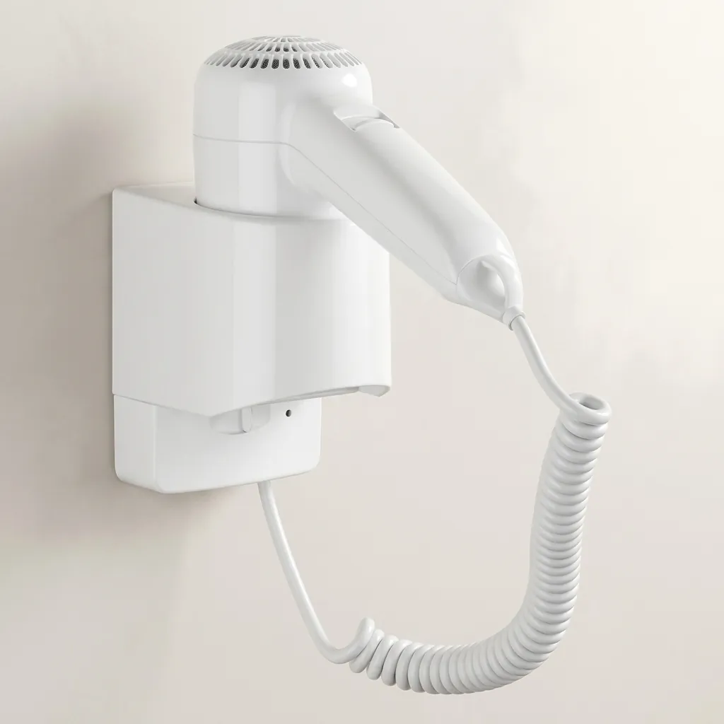Wall-Mounted Hair Dryer with Overheat Protection [1049] — HDR-1049 (image 5)