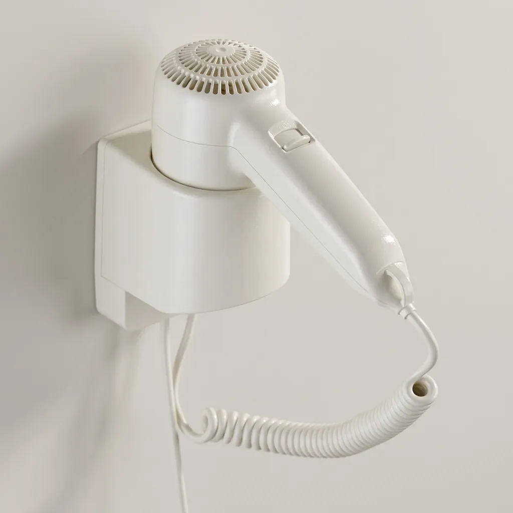 Wall-Mounted Hair Dryer with Overheat Protection [1049] — HDR-1049 (image 9)
