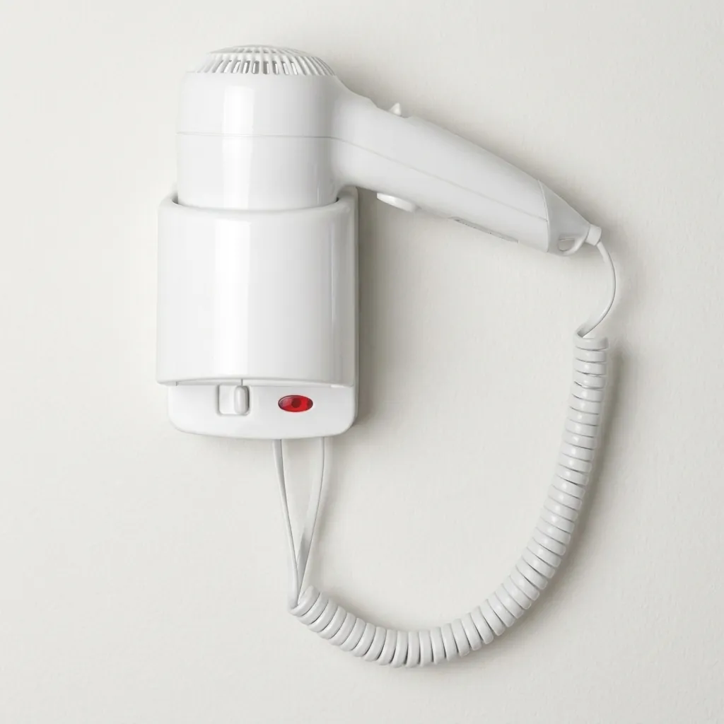 Wall-Mounted Hair Dryer with Overheat Protection [1049] — HDR-1049 (image 12)