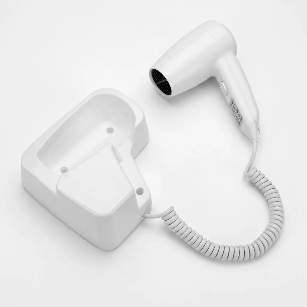 Wall-Mounted Hair Dryer with Overheat Protection [1051] — HDR-1051 (image 4)