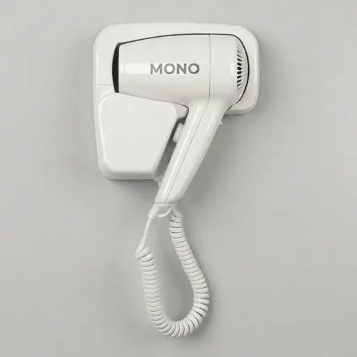 Wall-Mounted Hair Dryer with Overheat Protection [1051]