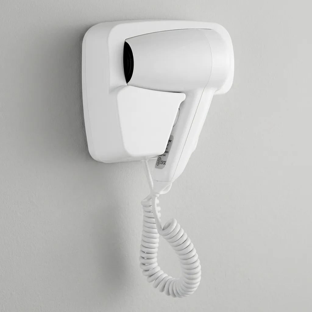 Wall-Mounted Hair Dryer with Overheat Protection [1051] — HDR-1051 (image 11)