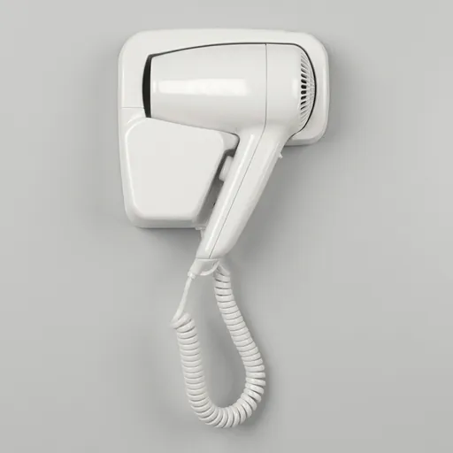 Wall-Mounted Hair Dryer with Overheat Protection [1051] — HDR-1051