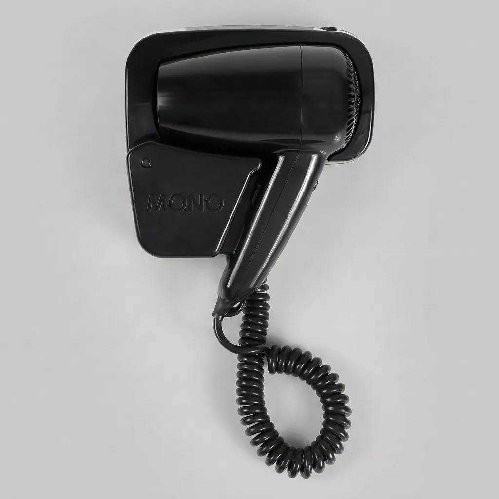 Wall-Mounted Hair Dryer with Overheat Protection [1052] — HDR-1052 (image 1)