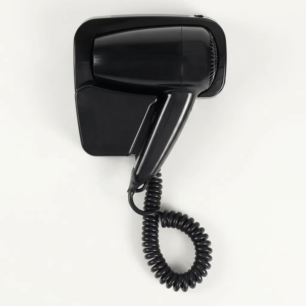 Wall-Mounted Hair Dryer with Overheat Protection [1052] — HDR-1052 (image 8)