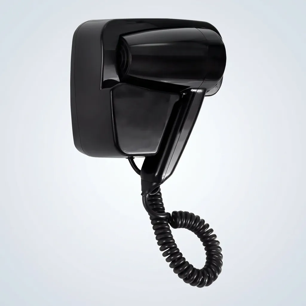 Wall-Mounted Hair Dryer with Overheat Protection [1052] — HDR-1052 (image 9)