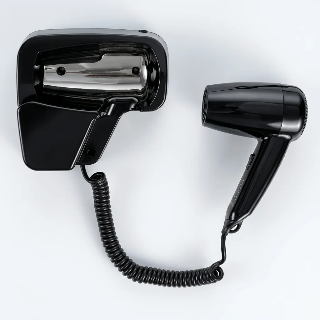 Wall-Mounted Hair Dryer with Overheat Protection [1052] — HDR-1052 (image 10)