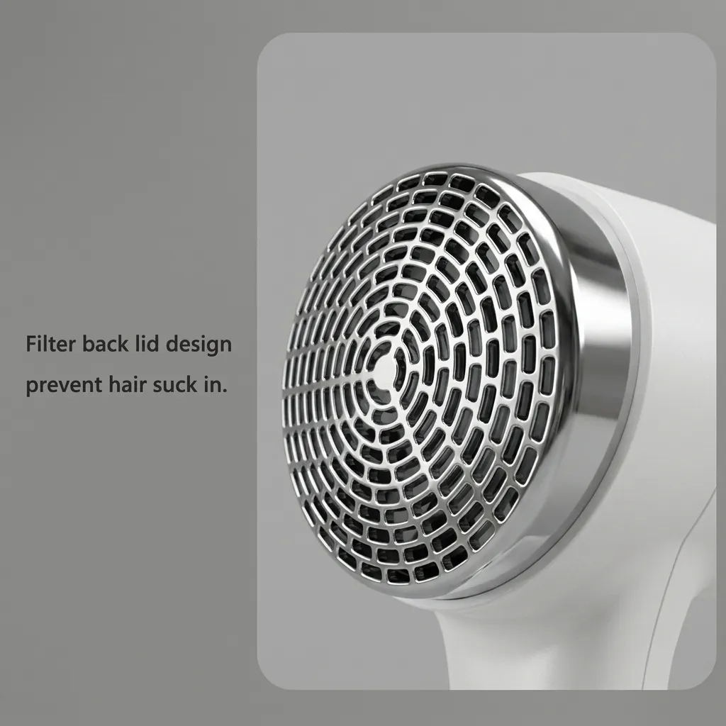 Wall-Mounted Hair Dryer 1600W [1056] — HDR-1056 (image 5)