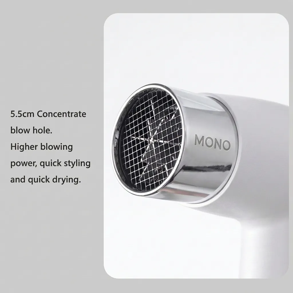 Wall-Mounted Hair Dryer 1600W [1056] — HDR-1056 (image 2)