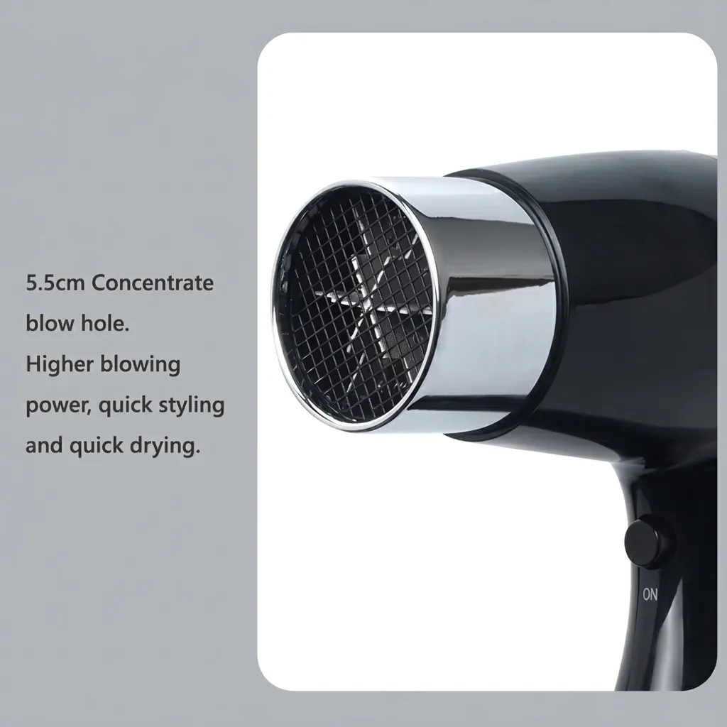 Wall-Mounted Hair Dryer 1600W [1057] — HDR-1057 (image 5)