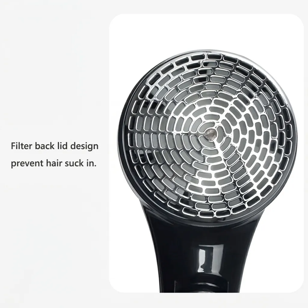 Wall-Mounted Hair Dryer 1600W [1057] — HDR-1057 (image 9)