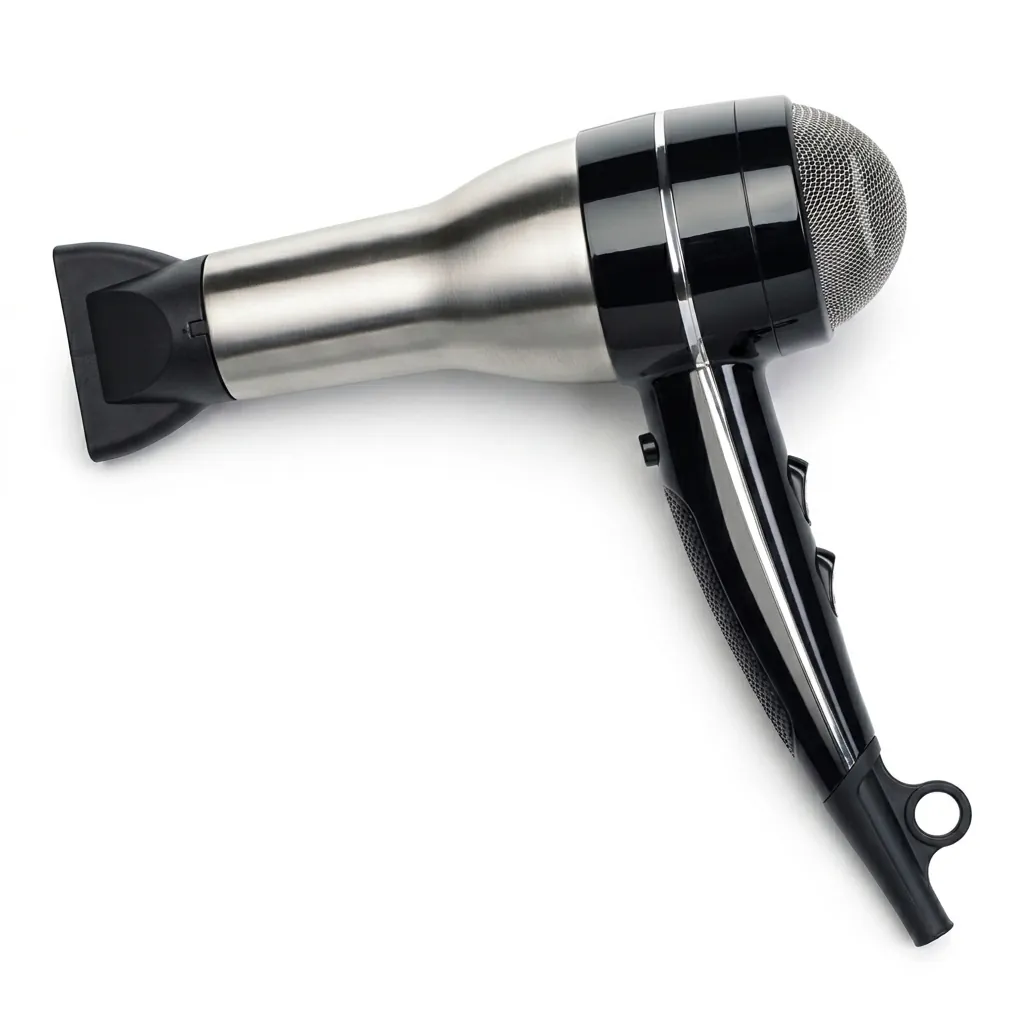 Professional Hair Dryer 1600w Stainless Steel — HDR-1061 (image 6)