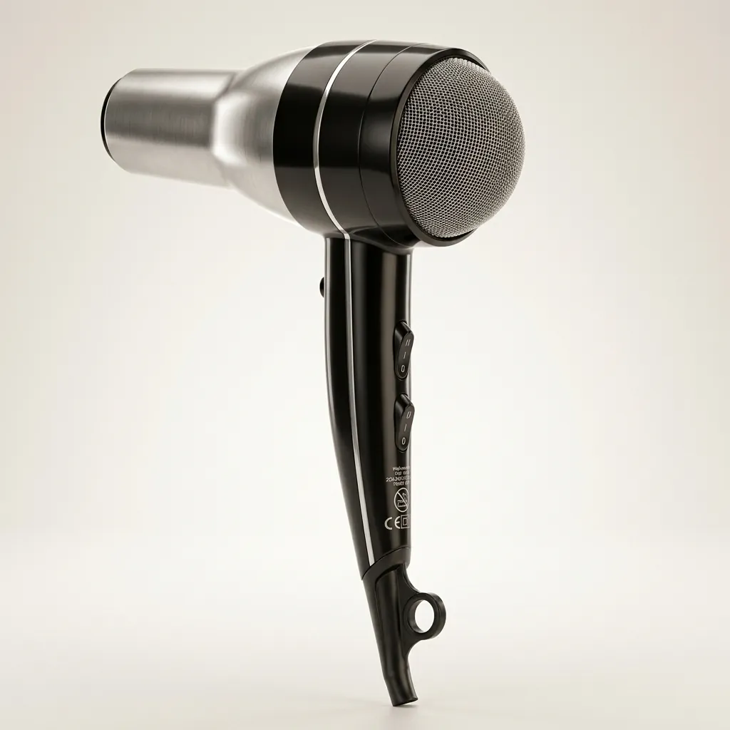 Professional Hair Dryer 1600w Stainless Steel — HDR-1061 (image 11)