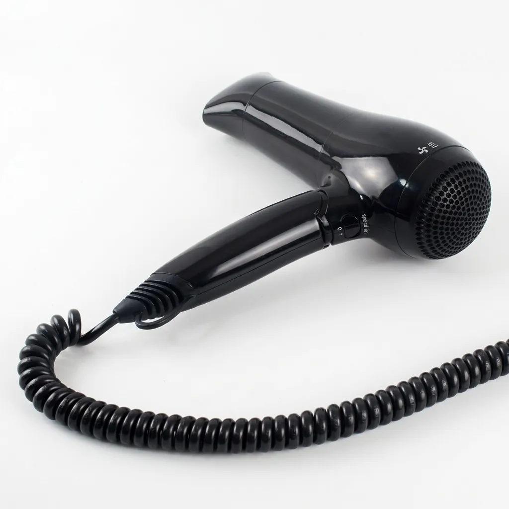 Foldable Hair Dryer With Spiral Cord 1800 2100W — HDR-1063 (image 6)