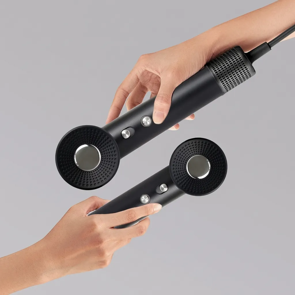 High Speed Hair Dryer Matt 1600W — HDR-1068 (image 9)