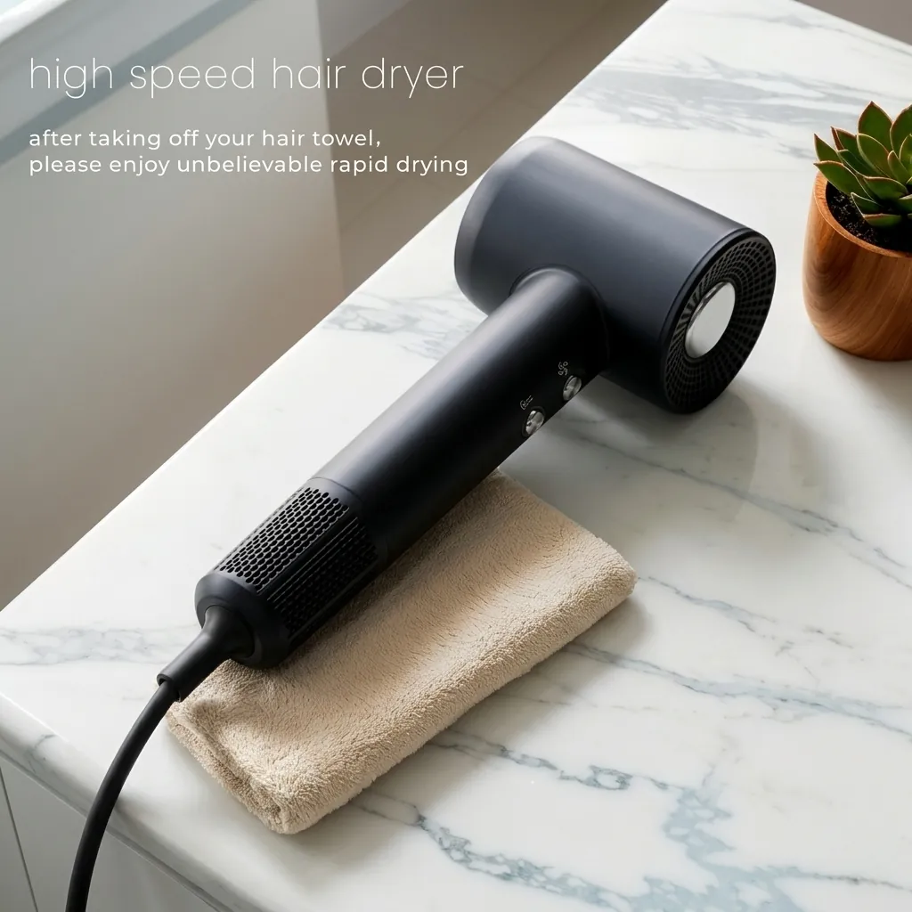 High Speed Hair Dryer Matt 1600W — HDR-1068 (image 10)