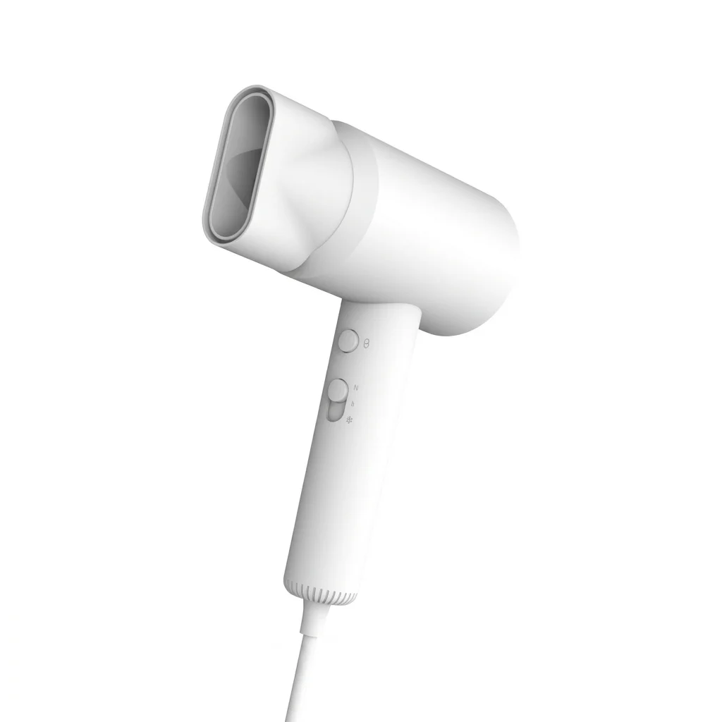 ABS Hammer Hair Dryer 1600-1800W (White) — HDR-1073 (image 2)