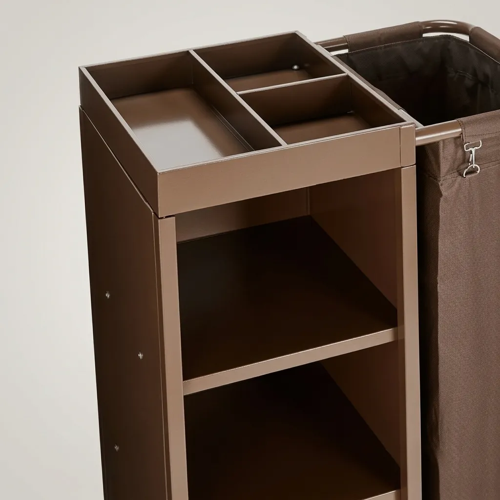 Single Housekeeping Trolley Open Front — HKT-1024 (image 5)