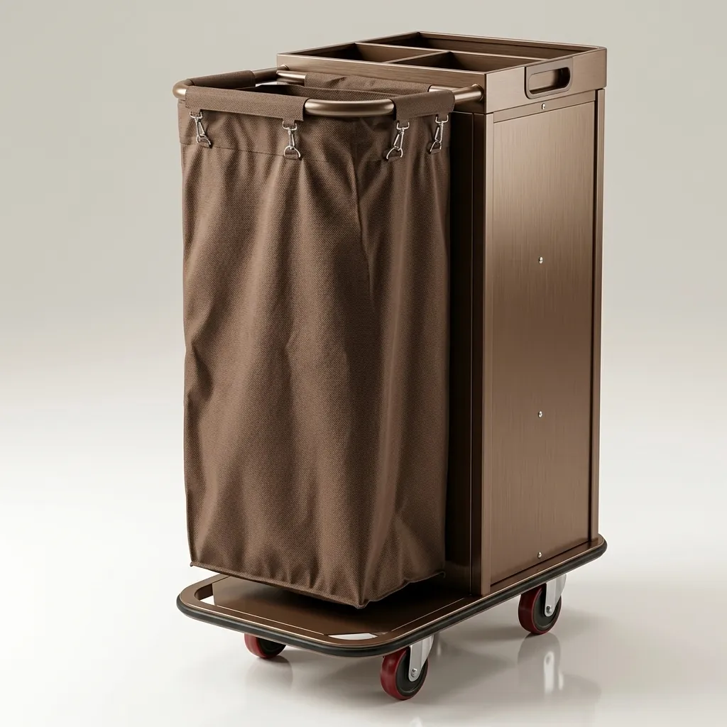 Single Housekeeping Trolley Open Front — HKT-1024 (image 6)