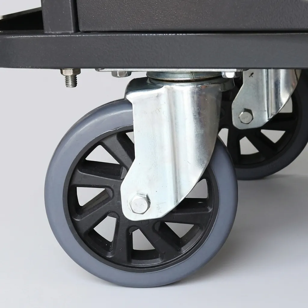 Stainless Steel Housekeeping Trolley with 2 Linen Bags [1026] — HKT-1026 (image 2)