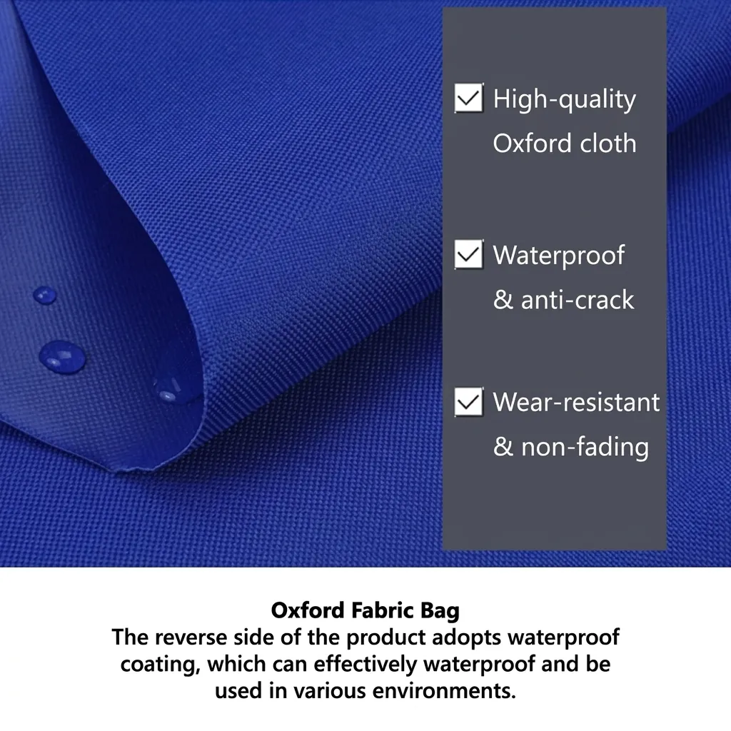 Stainless Steel Laundry Trolley with Oxford Fabric Bag [1032] — HKT-1032 (image 6)