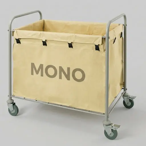 Stainless Steel Laundry Trolley [1037]