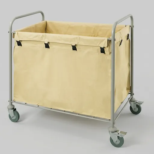 Stainless Steel Laundry Trolley [1037] — HKT-1037