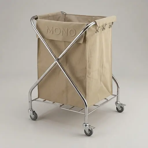 Foldable Linen Laundry Trolley
