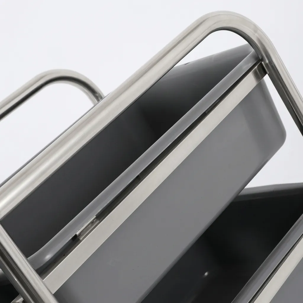 Dish Collecting Trolley With 5 Plastic Buckets — HKT-1043 (image 11)