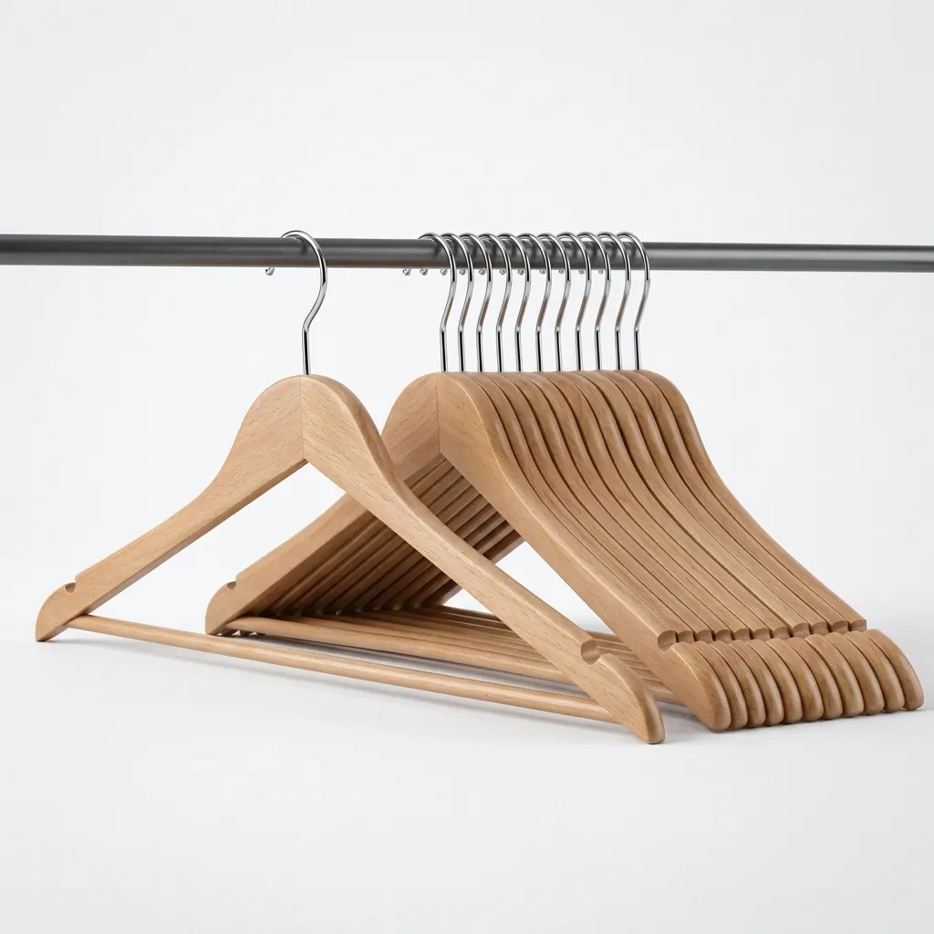 Wooden Clothes Hanger [1024] — HNG-1024 (image 5)