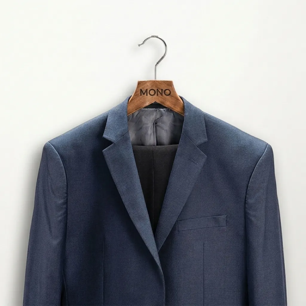 Wooden Clothes Hanger [1025] — HNG-1025 (image 1)