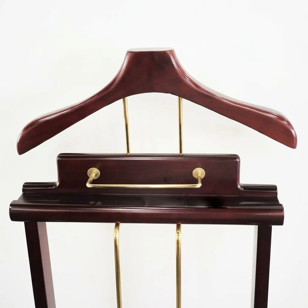 Floor Standing Wooden Clothes Rack — HNG-1030 (image 5)