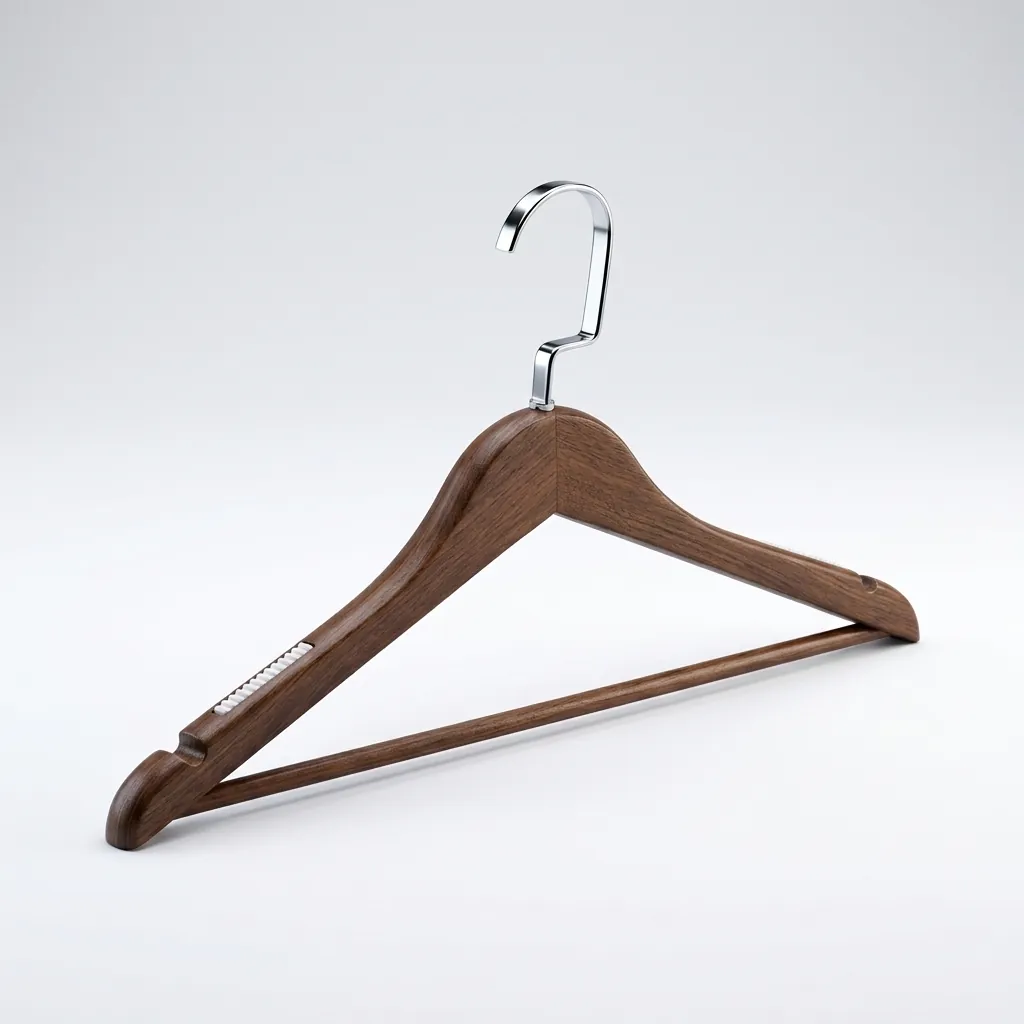 Wooden Clothes Hanger [1036] — HNG-1036 (image 2)