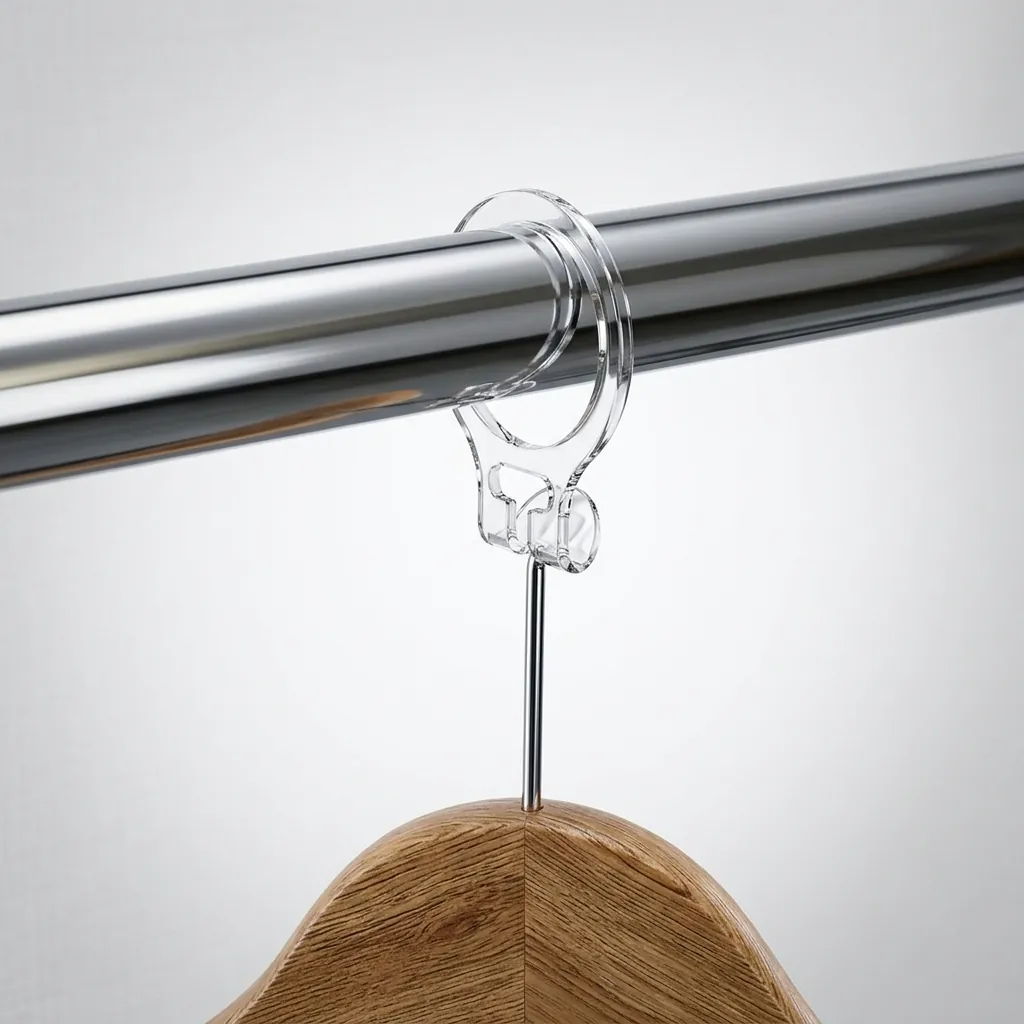 Anti-Theft Wooden Clothes Hanger With Non Slip Bar [1037] — HNG-1037 (image 2)