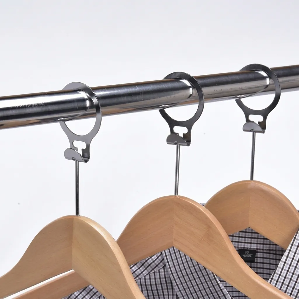 Anti-Theft Wooden Clothes Hanger With Non Slip Bar [1037] — HNG-1037 (image 12)