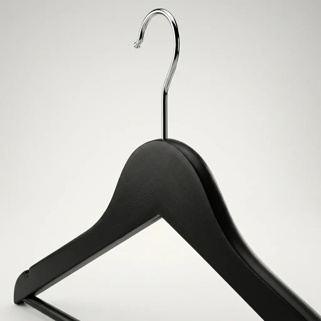 Wooden Clothes Hanger [1039] — HNG-1039 (image 5)