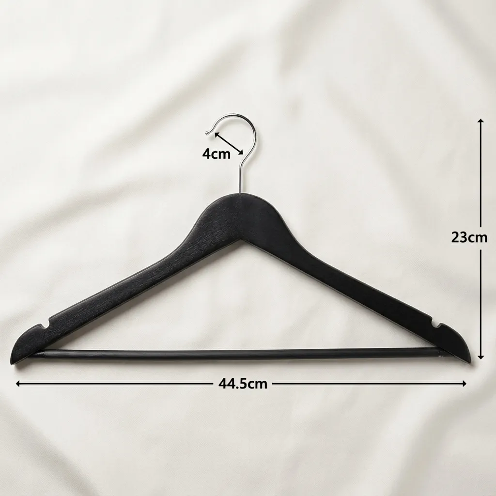 Wooden Clothes Hanger [1039] — HNG-1039 (image 9)