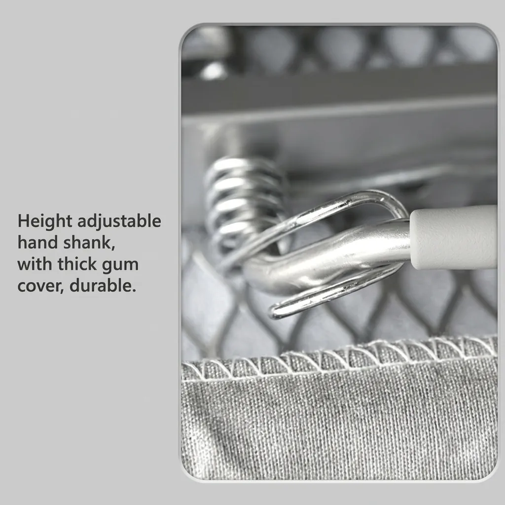 Ironing Board With Iron Rest & Hanging Hook - Board Size: L:90 x W:30 cm — IRB-1031 (image 5)