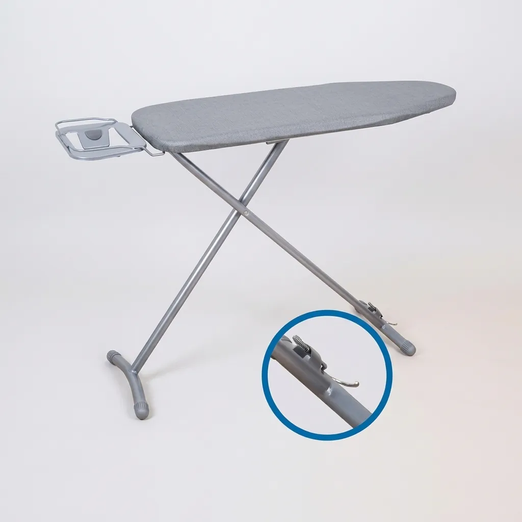 Ironing Board With Iron Rest & Hanging Hook - Board Size: L:90 x W:30 cm — IRB-1031 (image 11)