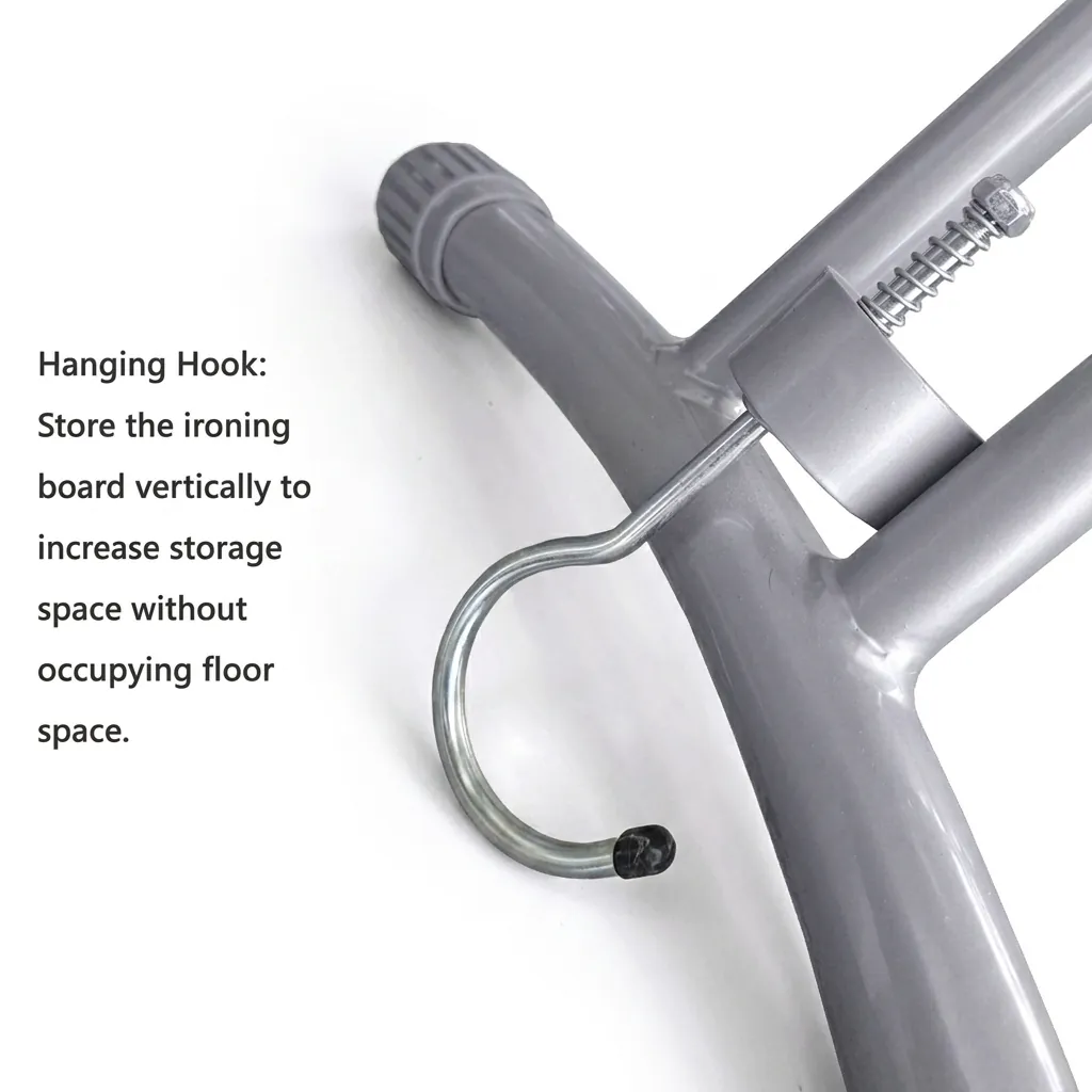 Steel-Frame Ironing Board with Iron Rest [1032] — IRB-1032 (image 2)