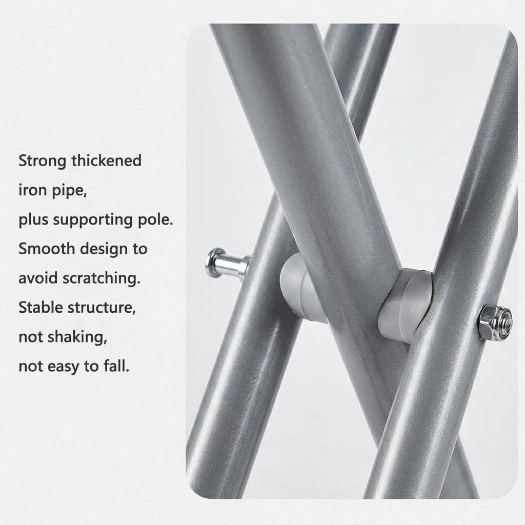 Steel-Frame Ironing Board with Iron Rest [1032] — IRB-1032 (image 6)