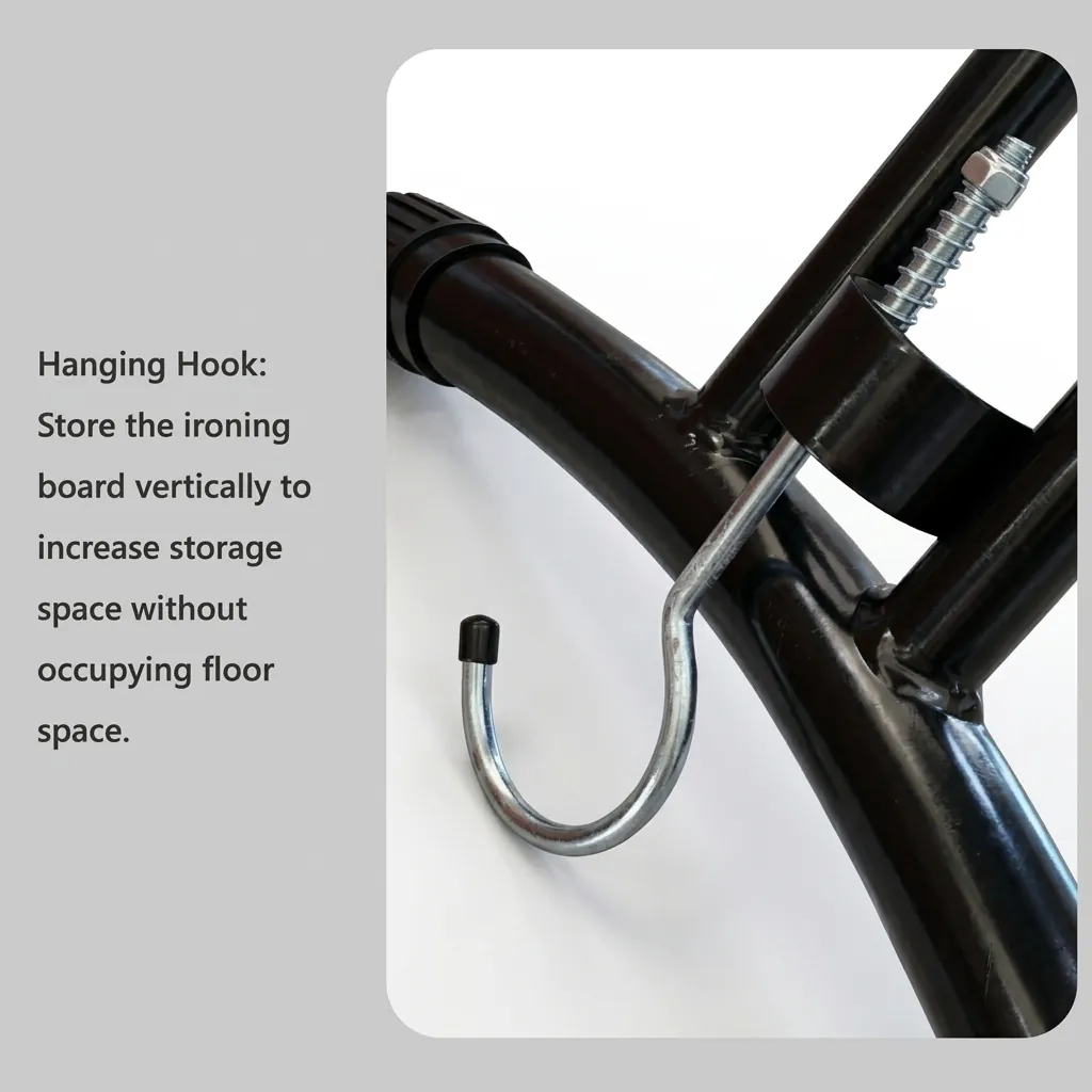 Steel-Frame Ironing Board with Iron Rest [1033] — IRB-1033 (image 8)