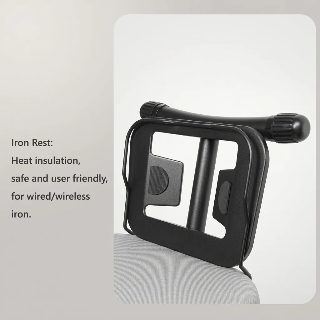 Ironing Board With Iron Rest - Board Size: L:110 x W:33 cm — IRB-1034 (image 5)