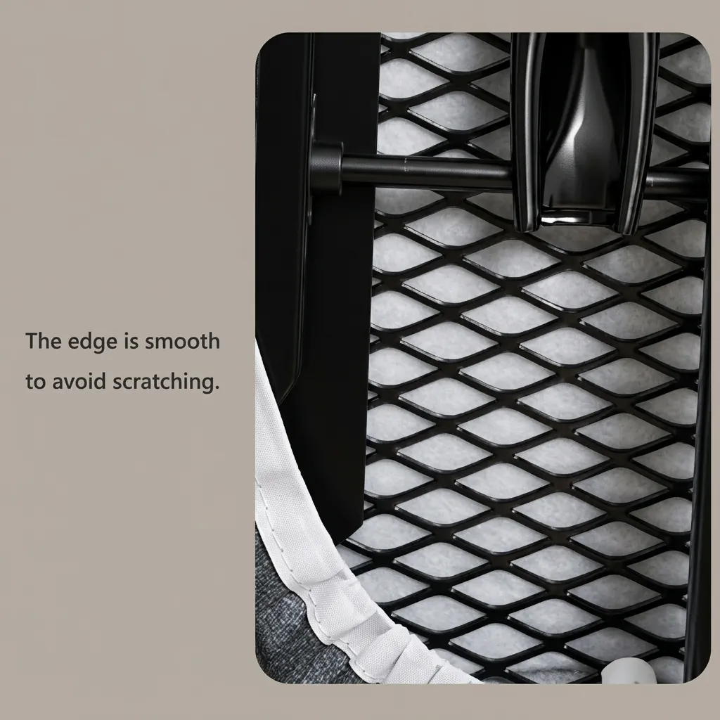 Ironing Board With Iron Rest - Board Size: L:90 x W:30 cm — IRB-1037 (image 2)