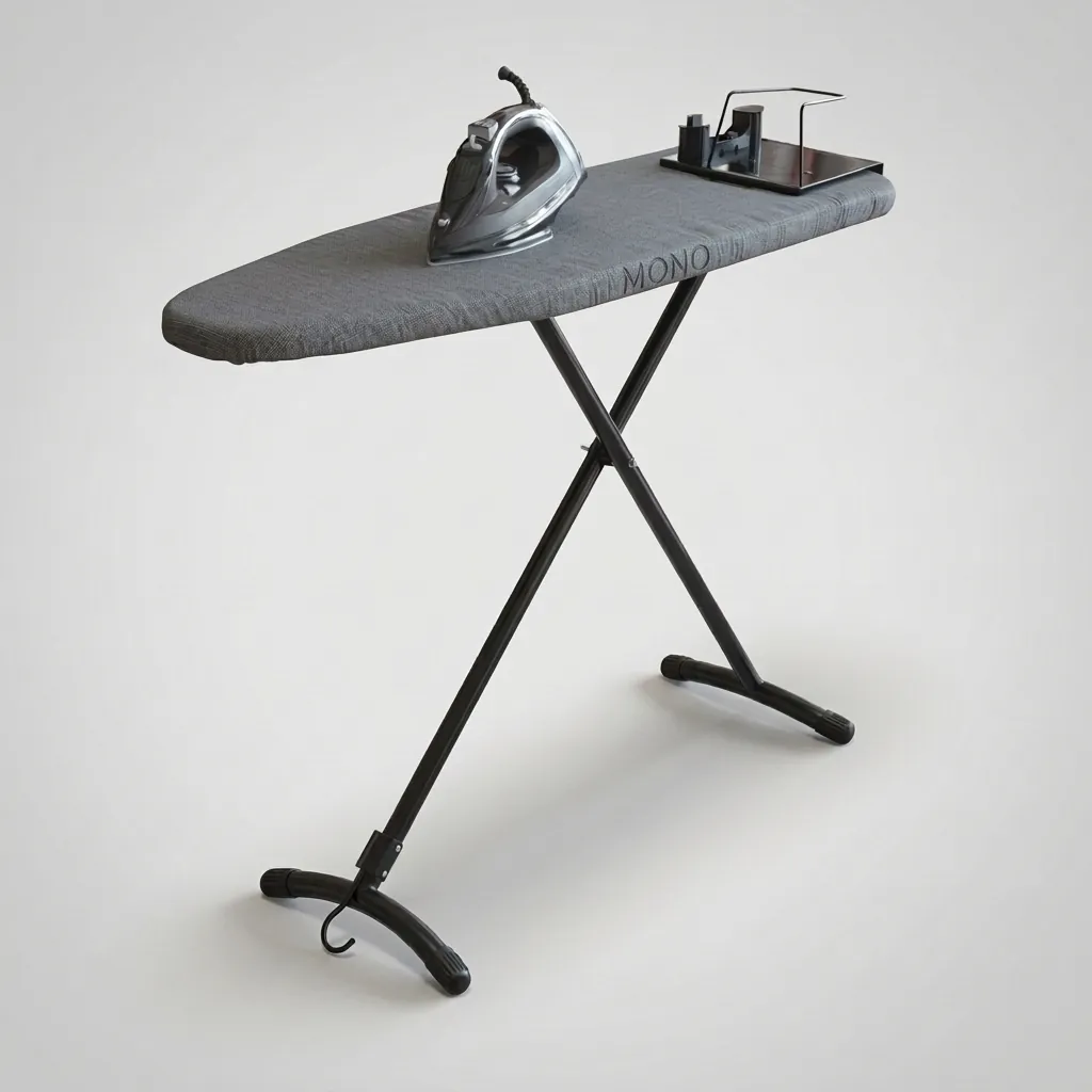 Ironing Board With Integrated Hanger — IRB-1039